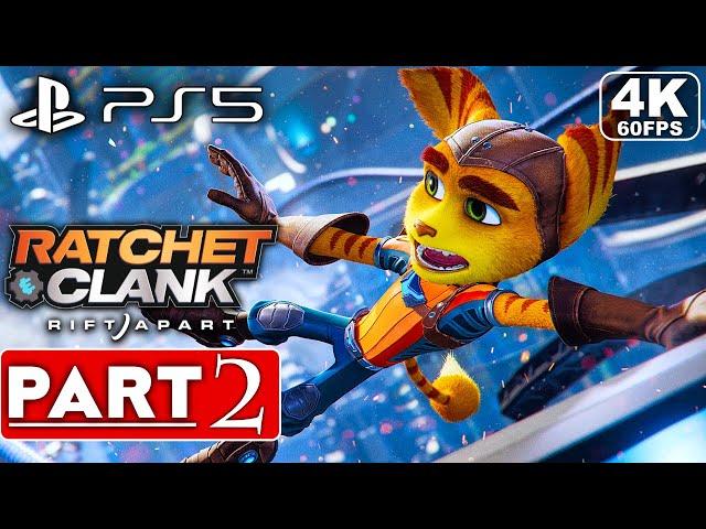 RATCHET AND CLANK RIFT APART PS5 Gameplay Walkthrough Part 2 [4K 60FPS] - No Commentary (FULL GAME)