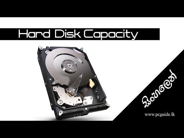 Storage space, HDD Capacity Explained