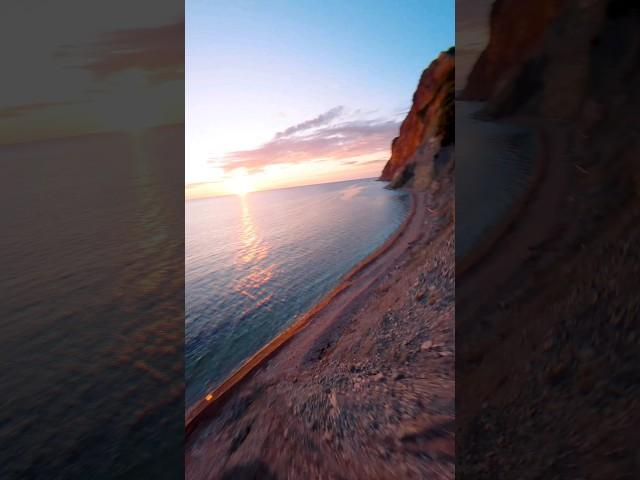 Woke up at 3am for this FPV Cliff Dive shot... Worth? Discovered the line the night before...