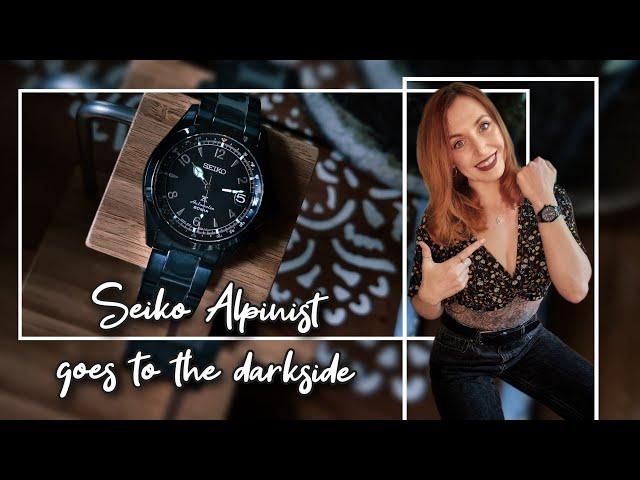 The Seiko Prospex Alpinist gets the blackout treatment - Reviewing the SPB337J1 Black Series Night