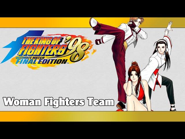 KoF '98 UM FE: Chizuru, Mai, King combo video