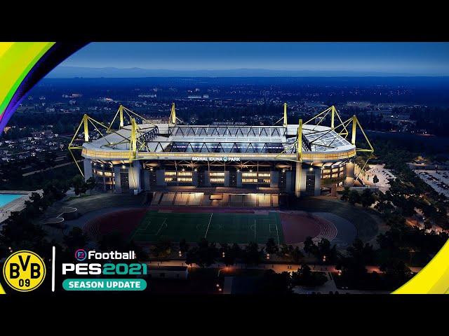 Signal Iduna Park - Definitive Edition | Restored from PES 2018 for PES 2021 | Download [PC ONLY]