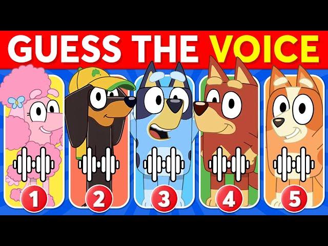 Guess the Bluey Characters by Their Voice  ~ Bluey, Bingo, Socks, Bandit