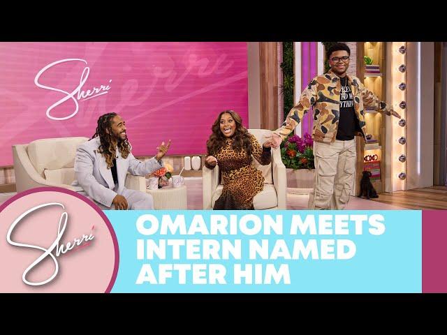 Omarion Meets Sherri Intern Named After Him