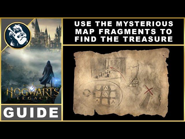 Hogwarts Legacy Use the Mysterious Map Fragment to Find the Treasure | Quest Guide