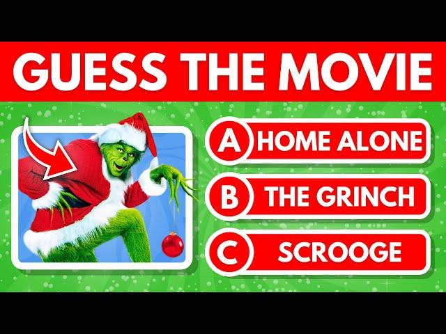 Guess the Christmas Movie by Scene  | Christmas Quiz 2024