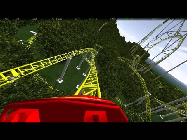 NoLimits Coaster - The Birdnest