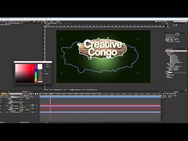 Quickly create shape layers from masks - After Effects Tutorial