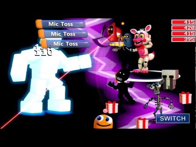 FNaF World 3D - Scott Cawthon Boss Fight (True Ending)