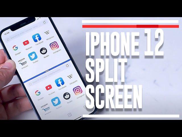 iPhone 12 Split Screen | How to use split screen on the iPhone