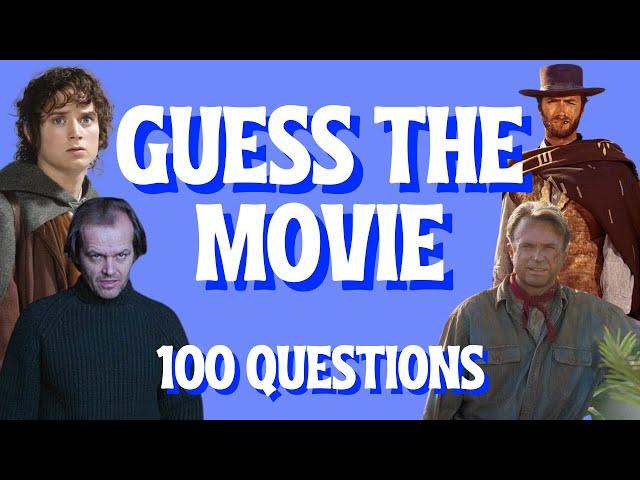 Guess the Movie Picture Quiz | Test your Film Knowledge (100 Questions)