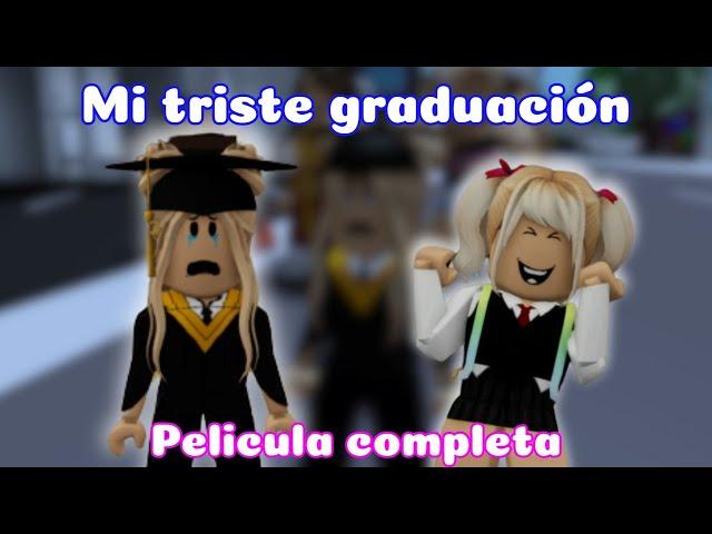 Mi triste graduación Pelicula completa | Historia de Roblox Brookhaven