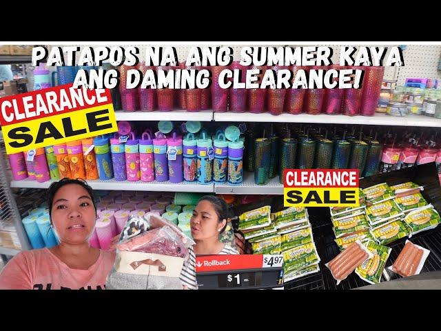 BUHAY AMERIKA: GROCERY SHOPPING PARA SA BISITANG DARATING TAKBO NA SA WALMART DAMING CLEARANCE