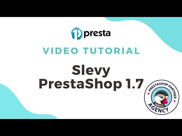 Prestashop 1.7 video tutorial Slevy