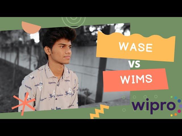 #12 Wipro Wilp - The difference Between WASE and WIMS in Wipro | Nagpurian Suraj.