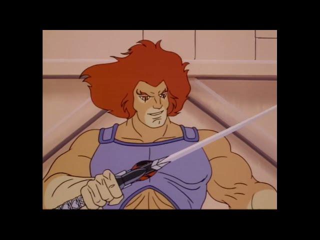 Lion-O retrieves the Sword from a black hole - Thundercats