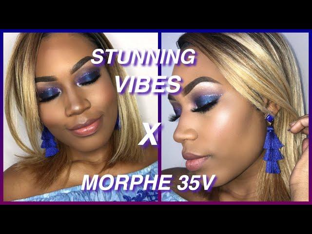 STUNNING VIBES ft. Morphe 35V PALETTE | Fall Vibes Pt.3