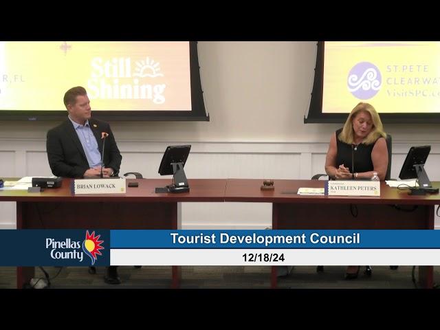 Tourist Development Council Meeting 12-18-24