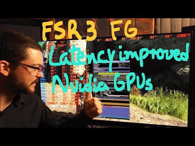 FSR 3 FG Latency improvement for Nvidia GPUs. Presenting Special K injection