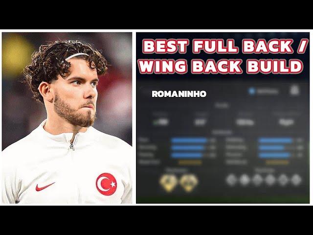 BEST FULL BACK / WING BACK BUILD | EA SPORTS FC 24 CLUBS BALLER BUILD