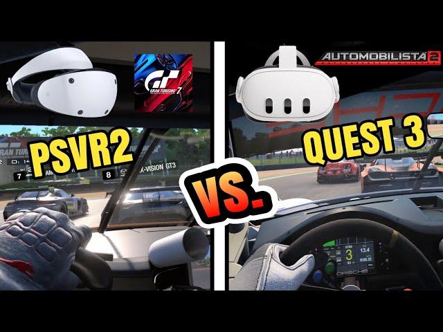 Automobilista 2 (Quest 3) vs. GT7 (PSVR2) - Is there a Clear Winner? My Results Shocked Me