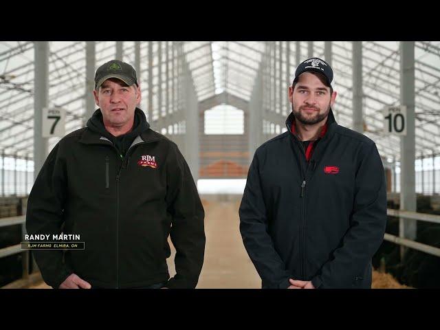 RJM Farms - 140' x 400' Beef Barn - WeCover Customer Profile