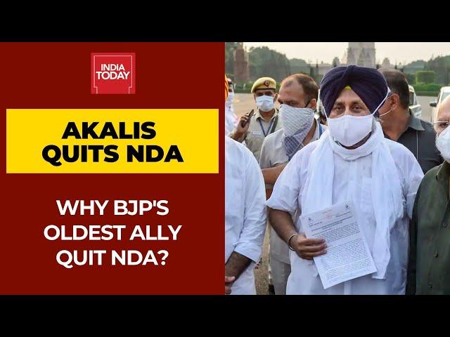 Why BJP's Oldest Ally Shiromani Akali Dal Decided To Walk Out Of NDA?