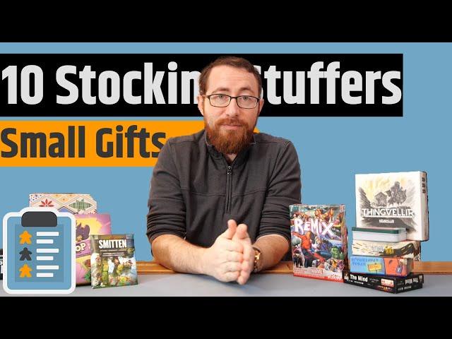 10 Great Stocking Stuffer Board Games For The Holidays