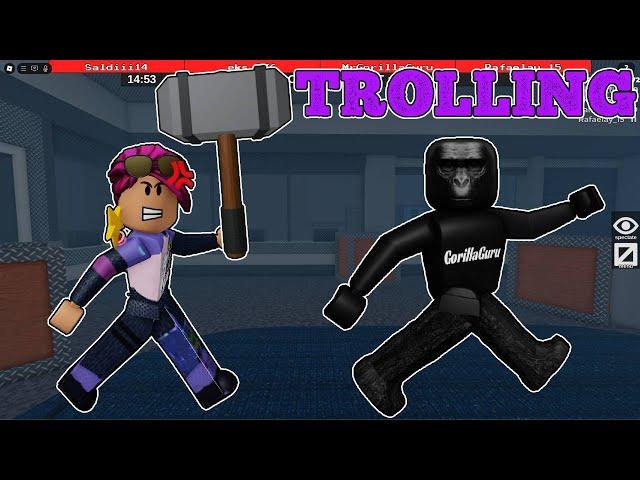 TROLLING a Fortnite Avatar in Flee the Facility!