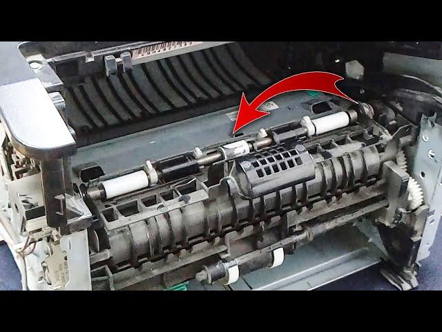 How to fix paper jam hp laserjet 401 printer