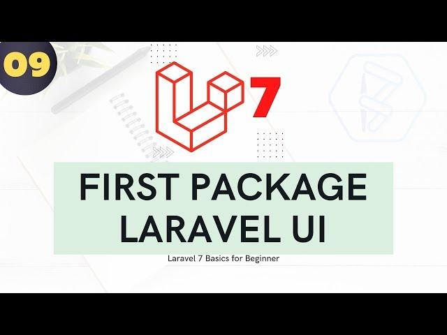 9 Laravel for beginner -Install First Package laravel UI