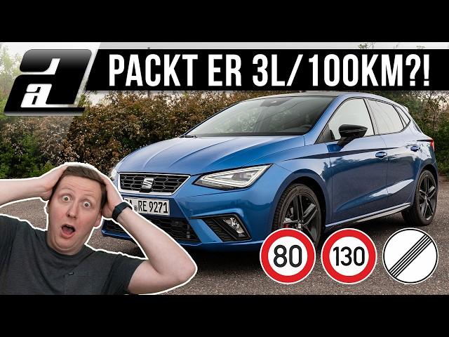 2024 Seat Ibiza 1.0 TSI (110PS, 200Nm) | So viel verbraucht er WIRKLICH! | Verbrauchsfahrt