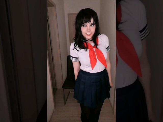 I choose violence |Ayano Aishi & Osana Najimi @nikkihatsunecosplay  #cosplay | Yandere Simulator