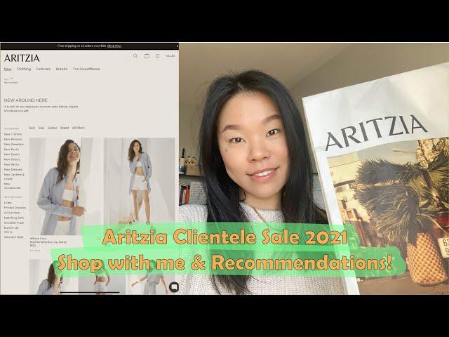 Aritzia Clientele Sale 2021: Shop with me & Recommendations