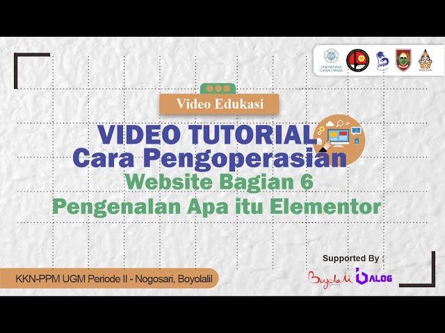 Pengenalan Apa Itu Elementor