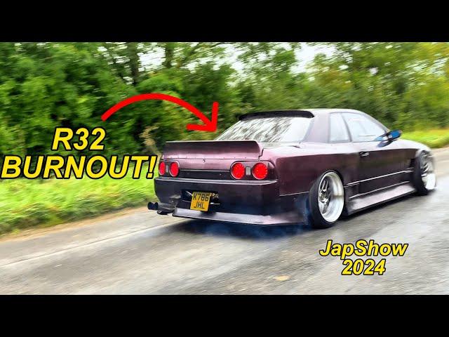 JDM Cars GO CRAZY Leaving JapShow Finale 2024 Pt 1