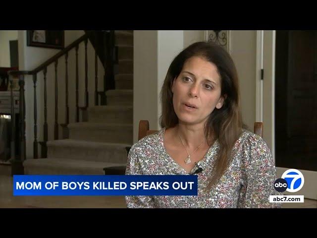 Apology by socialite Rebecca Grossman insincere, says mother of boys killed in crosswalk