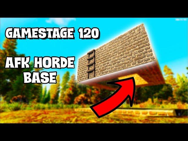 89 Block Floating Horde Base - 7 Days To Die (Alpha 20)