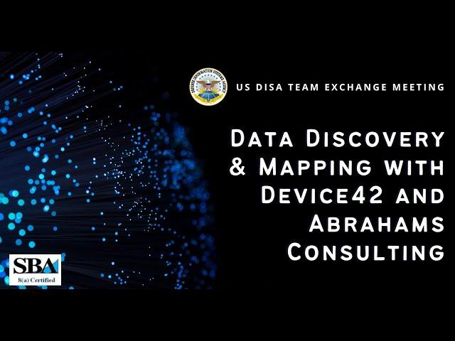 Data Discovery and Mapping