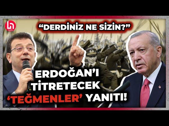 Ekrem İmamoğlu'ndan Erdoğan’ın 'teğmen' açıklamasına tepki! "Darbeymiş, menfaatmiş... Hadi oradan!"