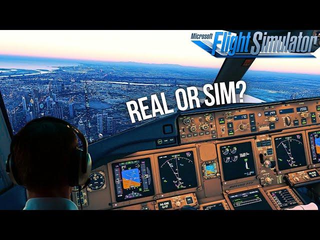 MSFS 2020 in 2024! ► RTX™️ 4090 + MAX Graphics! | PMDG 777-300ER ULTRA REALISM! | Emirates Dubai Ops