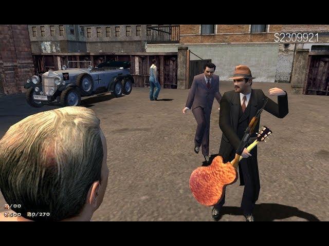 MAFIA 1 - мод Alive Bars Mod v.28.15. - Проходим город - день.Финал.№4.