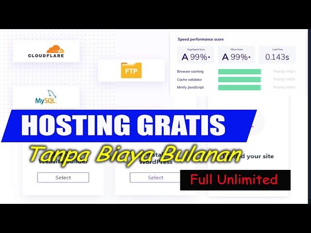 Hosting Gratis Tanpa Biaya Bulanan