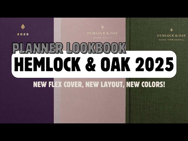 2025 Planners: Hemlock & Oak