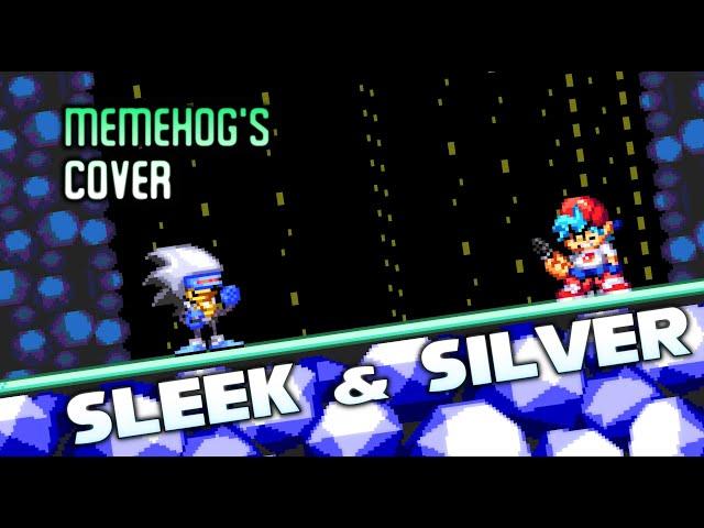 (FNF Super Sonic Smackdown) Sleek & Silver - Memehog's Cover