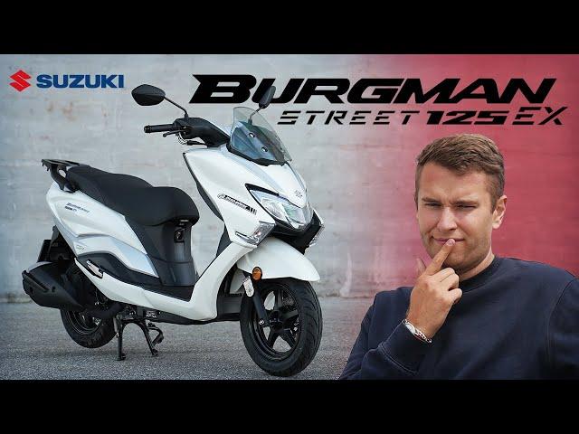 SUZUKI BURGMAN STREET 125 EX MOTORRAD ROLLER 125CCM TEST