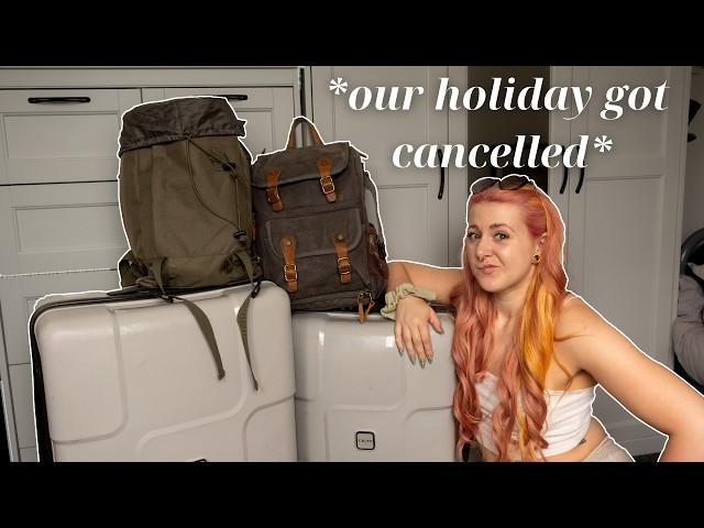 PACK WITH ME but *OUR HOLIDAY GOT CANCELLED* || TUI flights