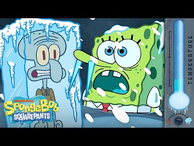 Bikini Bottom's Most EXTREME Weather Ever | SpongeBob