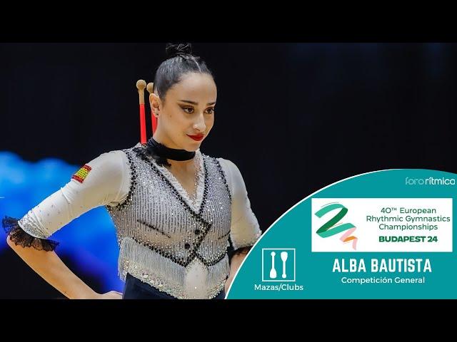 Alba Bautista (ESP) - Mazas/Clubs - CLASIFICACIÓN - Budapest EC 2024