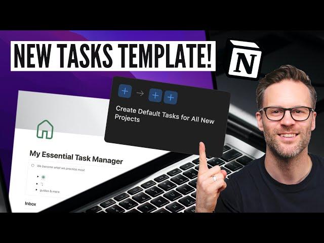 Automate Your Tasks in Notion With Notion Automations! + NEW Template!